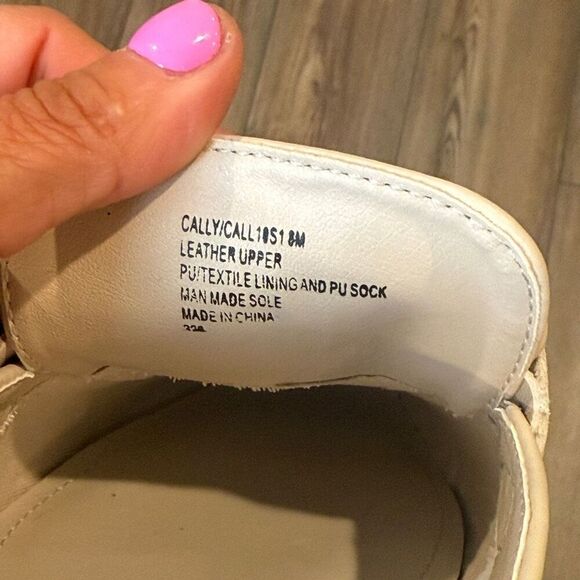 Steve Madden Cally Bone  Leather Mules 8 - Picture 3 of 8